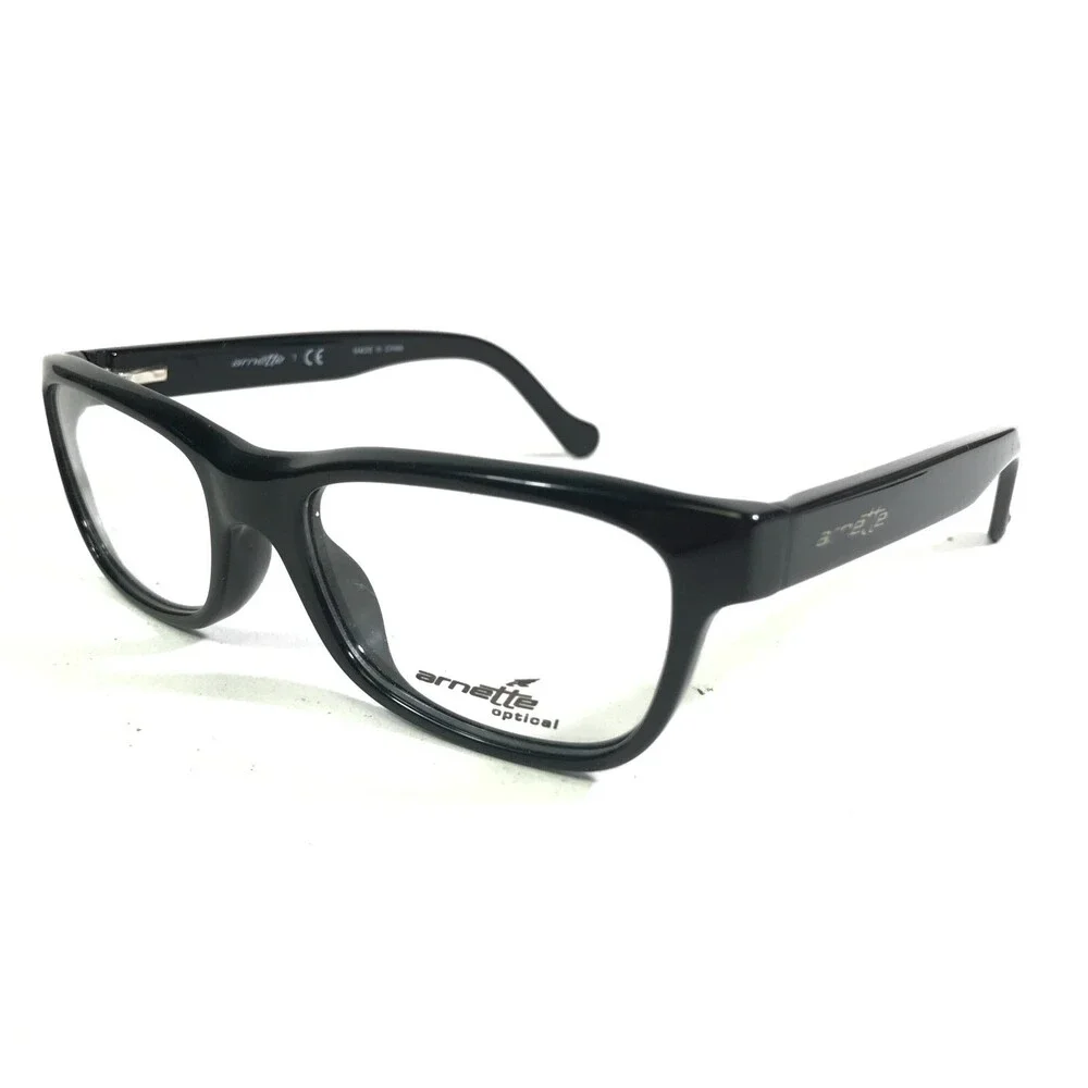 Arnette DRUM MACHINE 7091 1143 Eyeglasses Frames Black Rectangular 51-17-135